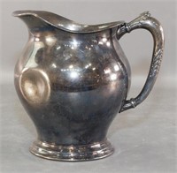 Forbes Silver Plate Water Pitcher