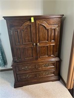 Tall Vintage Drexel Dresser / Wardrobe