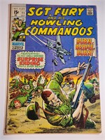 MARVEL COMICS SGT FURY #71 BRONZE AGE COMIC