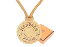 Hermes Pendant Necklace