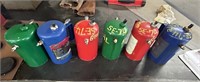 6 Vaper & Shure Shot  Pressurized Cans