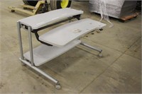 Rolling Adjustable Table