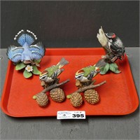 (4) Lenox Porcelain Birds