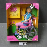 Share a Smile Becky Barbie Doll