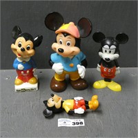 Assorted Mickey Mouse Figures (Bobblehead AS IS)