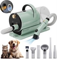 Ultenic 6-in-1 Pet Vacuum Grooming Kit  Green