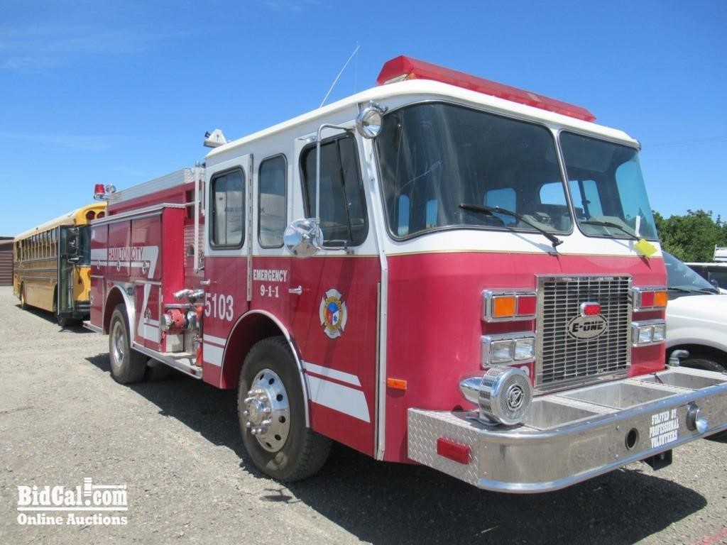 (DMV) 1990 FED E-One Fire Truck