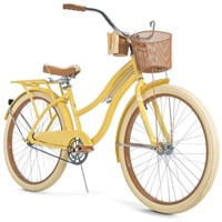 Huffy, Nel Lusso Classic Cruiser Bike | Yellow