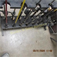 GROUP OF 8 USED FISHING POLES