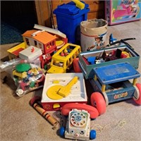 Vintage Fisher Price & Playskool Toys