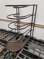 New 5 tier cast iron pan rack-Cuisinel
