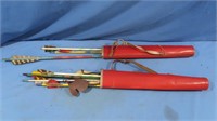 Vintage Shakespeare Archery Quivers & Feathered
