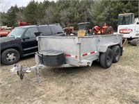 80"x12' dump trailer