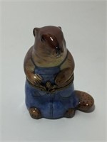 Limoges Porcelain Squirrel Trinket Box