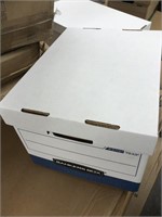 2 Cases Bankers Boxes with Lids (4/Case)