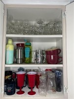 Contents of cabinet