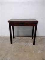 Antique Flip-Top Table