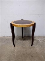 Art-Deco Burlwood Side Table