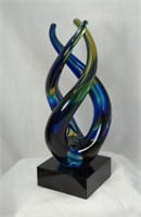 Murano Style Free Form Artistic Abstract Glass