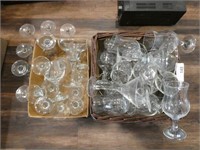 Glassware - 2 boxes