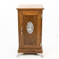 Oak Wood Slot Machine Stand