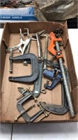 Industrial C clamps and grips Craftsman