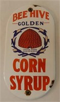 BEE HIVE GOLDEN CORN SYRUP PORC. DOOR PUSH