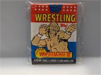 1987 Topps Wrestling Mania 3 Pack