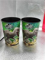 Plastic Jurassic World Cups