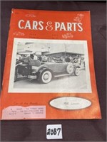 1971 cars and parts magazine 1930 Lincoln