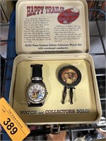 HAPPY TRAIL ROY ROGERS WATCH & COLLECTORS BOLO