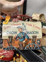 VTG ROY ROGERS DALE EVANS CHOW WAGON LUNCHBOX