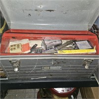 Envelopes, tool box,