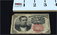 Series of 1874 - 10 Cents Fractional Currency Note