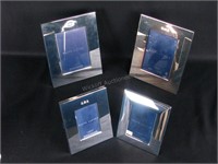 Four Ralph Lauren Silver Plate Picture Frames
