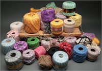 Vintage Collection of Threads, Yarn, Zippers +