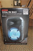 Ion Total Max 500 watts PA System