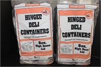 Hinged Deli Containers