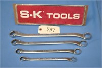 SK box end offset wrenches, 1/2" to1"