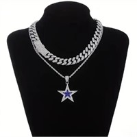 Dallas Cowboys Pendant and Chain NEW