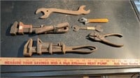 PIPE WRENCHES AND TOOLS