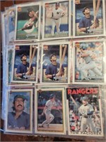 ALBUM OF MLB CARDS