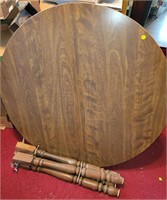 Sturdy Round Table 41 1/2" Round & about 33" tall