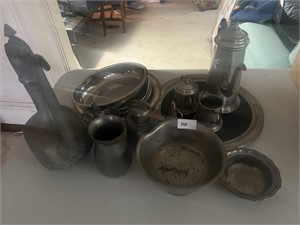 SILVER PLATE SERVING DISHES