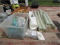 INSULATION TUBES, CALKING, GUTTER SUPPLIES, MORE