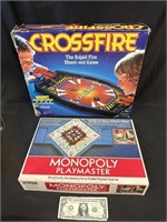 Crossfire & Monopoly Playmaster Games