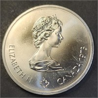 Silver 48.6G Montreal Olympia $10 Coin