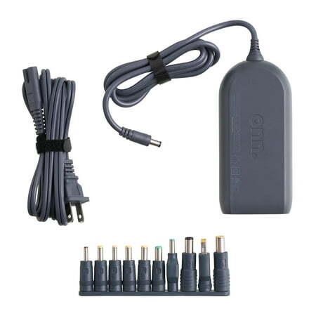 onn 90W Laptop Charger  10 Tips  10 ft Cord