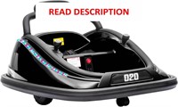 Aosom 12V Toddler Bumper Car  360 Rotation  Black