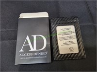 Access Denied Slim Minimalist Front Pocket Wallet